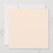 Rustisch Sinaasappel Vrijgezellenfeest van hout Kaart (Achterkant)