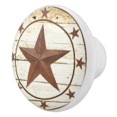 Rustisch sterwiel keramische knop (Rechts)