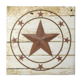 Rustisch sterwiel tegeltje (Voorkant)