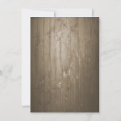 Rustisch strand save the date (Achterkant)