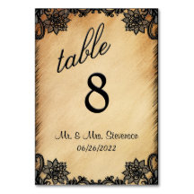 Rustisch tabelnummer