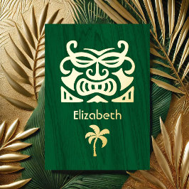 Rustisch tropisch Vrijgezellenfeest Folie Uitnodiging