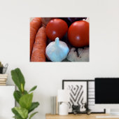 Rustisch veg poster (Thuiskantoor)