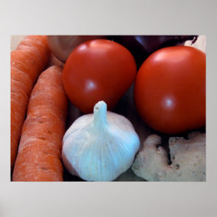 Rustisch veg poster