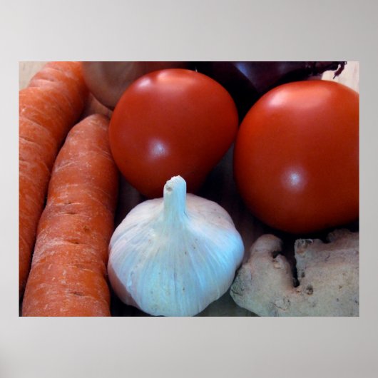 Rustisch veg poster (Voorkant)