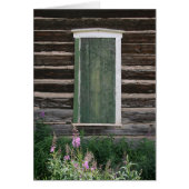 Rustisch venster Kaart (Voorkant)