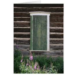 Rustisch venster Kaart