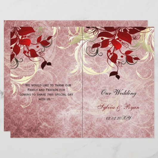 Rustisch vertrekt de rode winter twee keer zo hard (Voorkant / Achterkant)