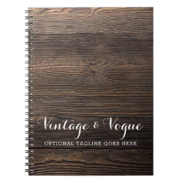 Rustisch Vintage Wood Elegant Country Boerderij Bo Notitieboek