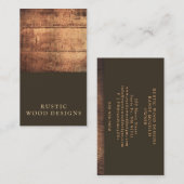 Rustisch Visitekaartje (Voorkant / Achterkant)