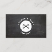 Rustisch Visitekaartje voor de bouw van tapijten (Voorkant)