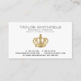 Rustisch Visitekaartje voor goudgewassen