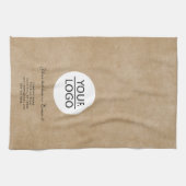 Rustisch voeg de Bevordering van het Bedrijf van d Theedoek (Horizontaal)