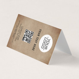 Rustisch voeg de Bevordering van het Bedrijf van d Visitekaartje