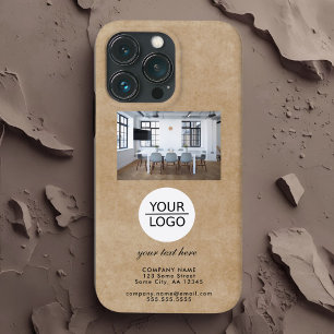 Rustisch voeg uw Foto van het Bedrijf van de Tekst Case-Mate iPhone Case