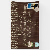 Rustisch Vrijgezellenfeest Banner (Verticaal)