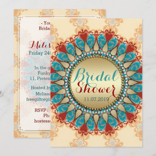 Rustisch Vrijgezellenfeest Kaart (Voorkant / Achterkant)