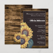 Rustisch Vrijgezellenfeest Kaart (Voorkant / Achterkant)