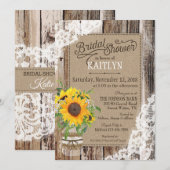 Rustisch Vrijgezellenfeest Kaart (Voorkant / Achterkant)