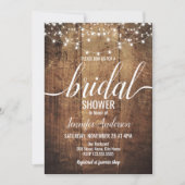 Rustisch Vrijgezellenfeest Kaart (Voorkant)