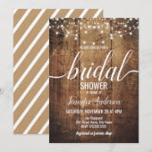 Rustisch Vrijgezellenfeest Kaart (Voorkant / Achterkant)