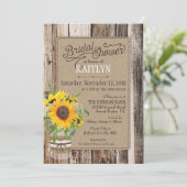 Rustisch Vrijgezellenfeest Kaart (Staand voorkant)