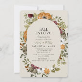 Rustisch Vrijgezellenfeest met botanische groene S Kaart (Voorkant)