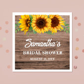 Rustisch Vrijgezellenfeest Servet