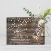 Rustisch Vrijgezellenfeest van de Houtenliefde Lad Kaart (Staand voorkant)