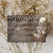 Rustisch Vrijgezellenfeest van de Houtenliefde Lad Kaart