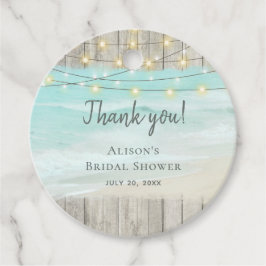 Rustisch Vrijgezellenfeest van de Koord van het Ko Bedankjes Labels