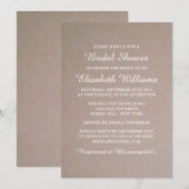 Rustisch Vrijgezellenfeest van de Kraft Kaart (Voorkant / Achterkant)