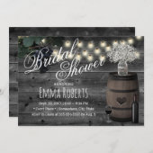 Rustisch Vrijgezellenfeest van de  windenergie van Kaart (Voorkant / Achterkant)