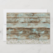 Rustisch Vrijgezellenfeest van een wijnvat Kaart (Achterkant)