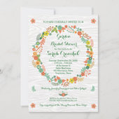 Rustisch Vrijgezellenfeest van houtkorrels Kaart (Voorkant)