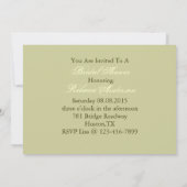 Rustisch vrijgezellenfeest van westerne cactus kaart (Achterkant)