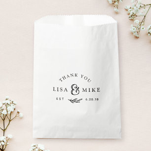 Rustisch Vrijgezellenfeest voor botanische bruilof Bedankzakje