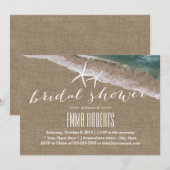 Rustisch Vrijgezellenfeest voor braadstralen en st Kaart (Voorkant / Achterkant)