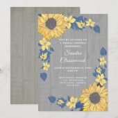 Rustisch Vrijgezellenfeest voor de onkruidachtige  Kaart (Voorkant / Achterkant)