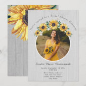 Rustisch Vrijgezellenfeest voor de Wood Wood Wood  Kaart (Voorkant / Achterkant)