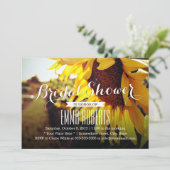 Rustisch Vrijgezellenfeest voor de Zonnebloem Kaart (Staand voorkant)