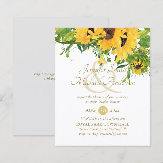 Rustisch Vrijgezellenfeest voor de Zuidelijke Zonn (Voorkant / Achterkant)