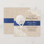 Rustisch Vrijgezellenfeest voor gebrande zandband Kaart (Voorkant / Achterkant)