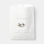 Rustisch Vrijgezellenfeest voor minimale olijfboom Bedankzakje (Voorkant)