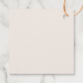 Rustisch Vrijgezellenfeest Zonnebloem Dank u Bedankjes Labels (Achterkant)