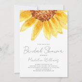 Rustisch Vrijgezellenfeest Zonnebloem Kaart (Voorkant)