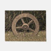 Rustisch wagon deurmat (Voorkant)