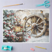 Rustisch wagon tissuepapier (Craft)
