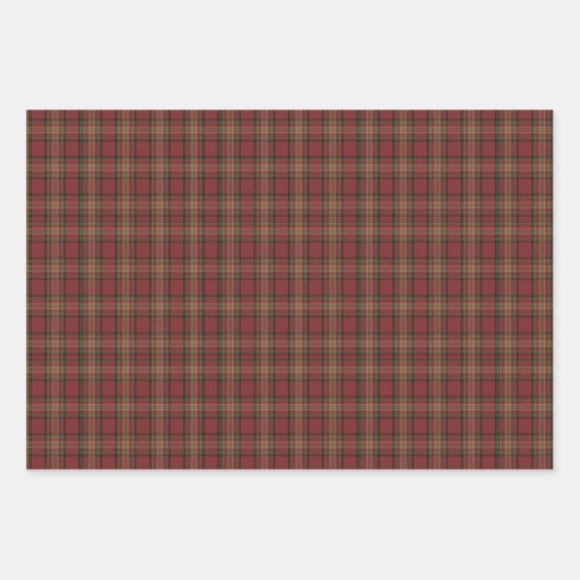 Rustisch Waterverf Land met naam Inpakpapier Vel (Voorkant 3)