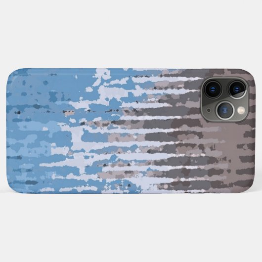Rustisch Weathered/ Bruin Blauw Case-Mate iPhone Case (Achterkant (horizontaal))